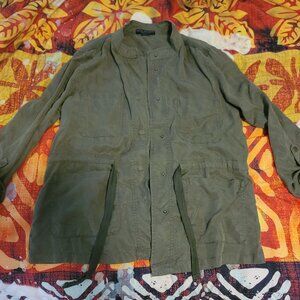 Olive Green Utility Jacket